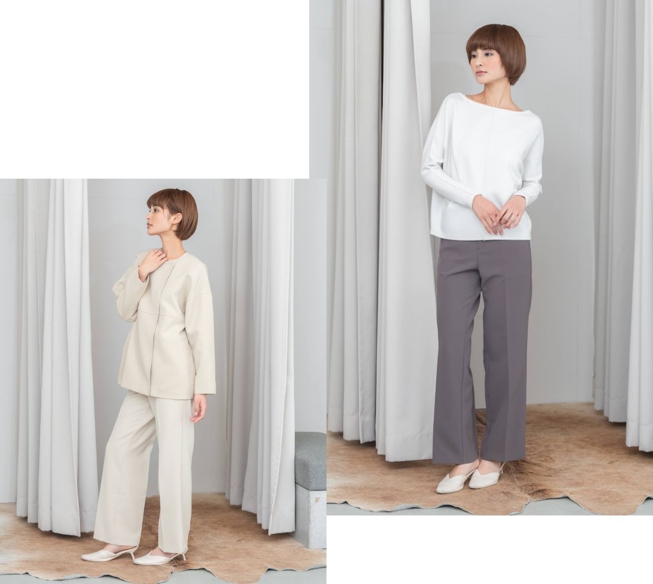 プレミアムカラースラックス