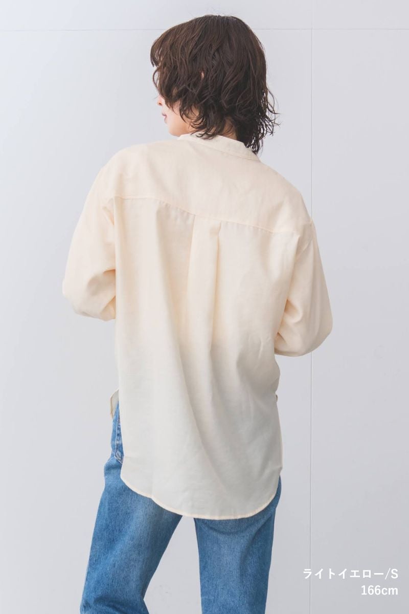 ナインアール,rrrrrrrrr,リトルシアーカラーシャツ