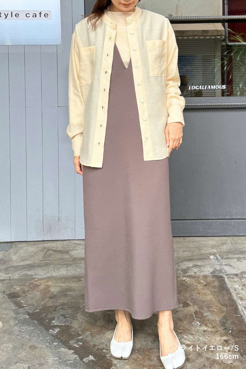 ナインアール,rrrrrrrrr,リトルシアーカラーシャツ