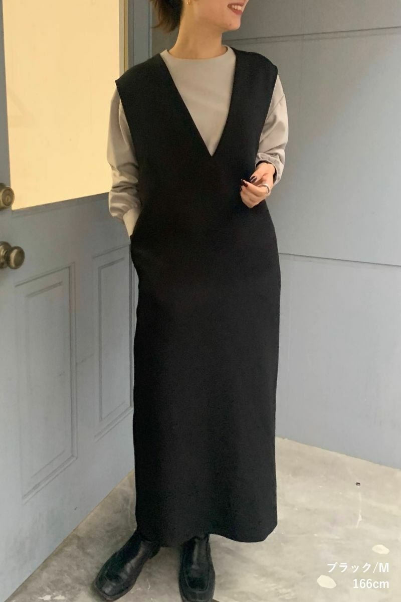 オールシーズン Vネック ワンピース の商品ページ｜レディース