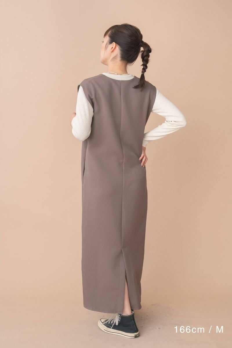 rrrrrrrrr,ナインアール,オールシーズンVネックワンピース