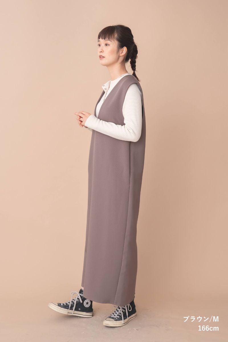 オールシーズン Vネック ワンピース の商品ページ｜レディース