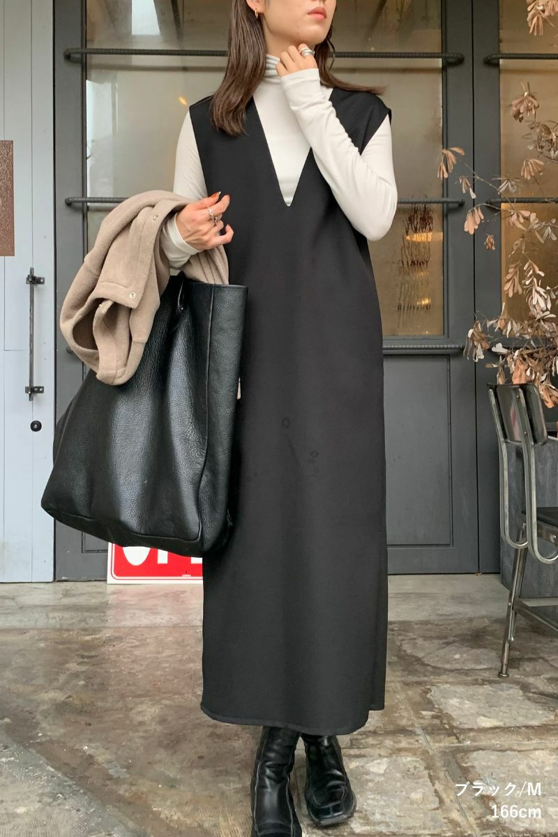 オールシーズン Vネック ワンピース の商品ページ｜レディース