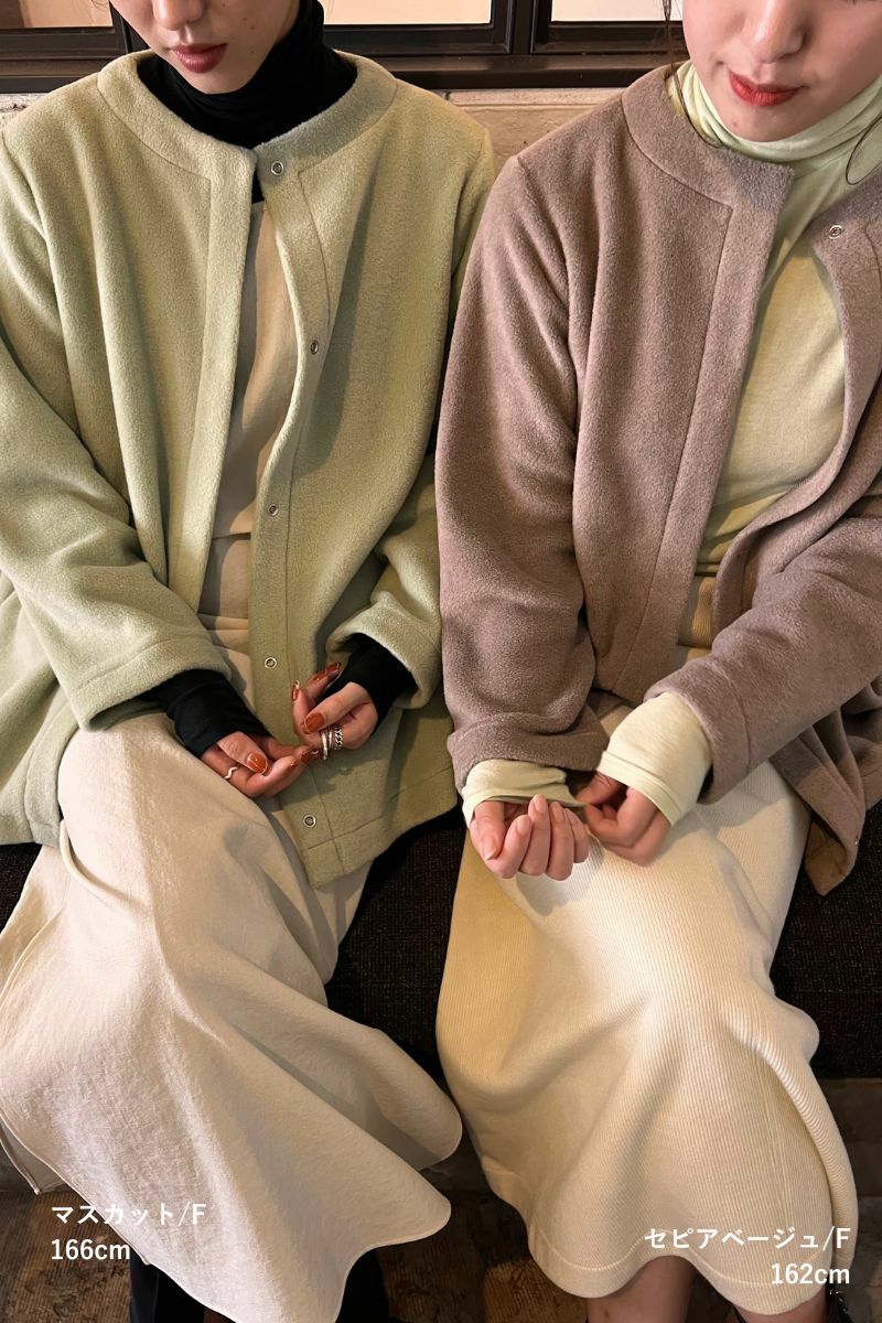 ハートフルエコフリースジャケット | コート・ジャケット | 《公式