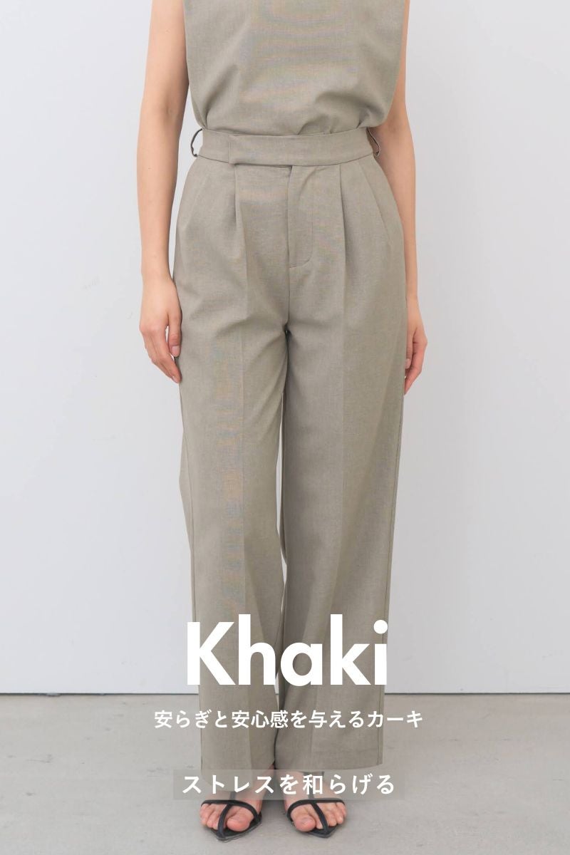 最短当日発送】リネン風素材の夏用パンツ｜レディースファッション通販