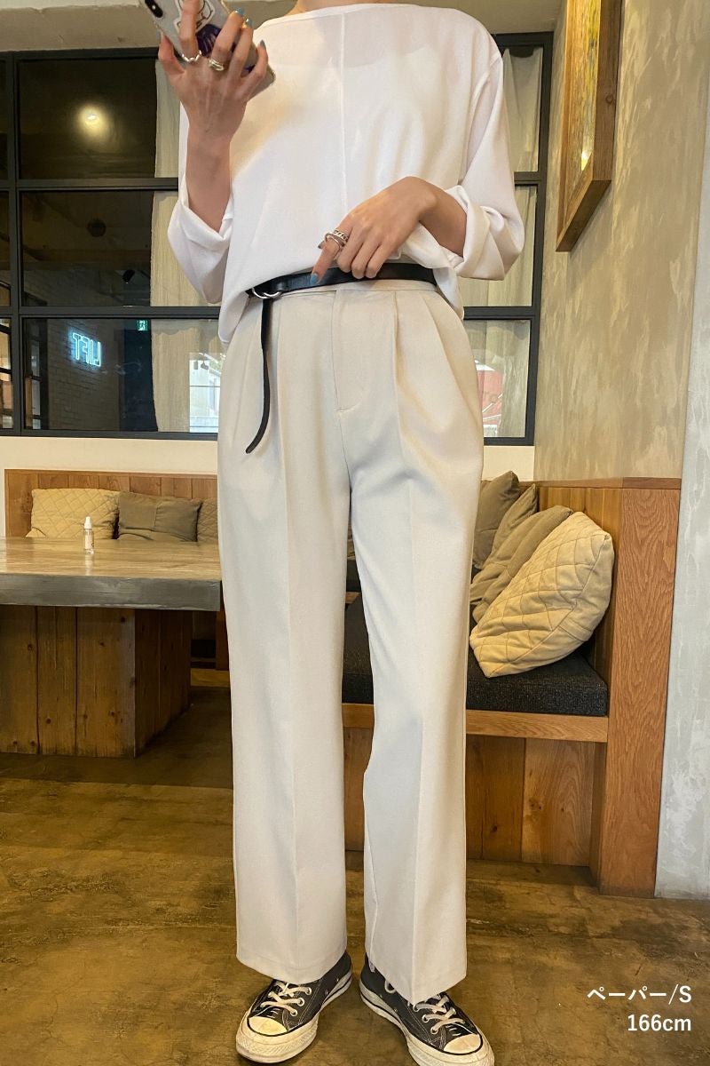 最短当日発送】リネン風素材の夏用パンツ｜レディースファッション通販