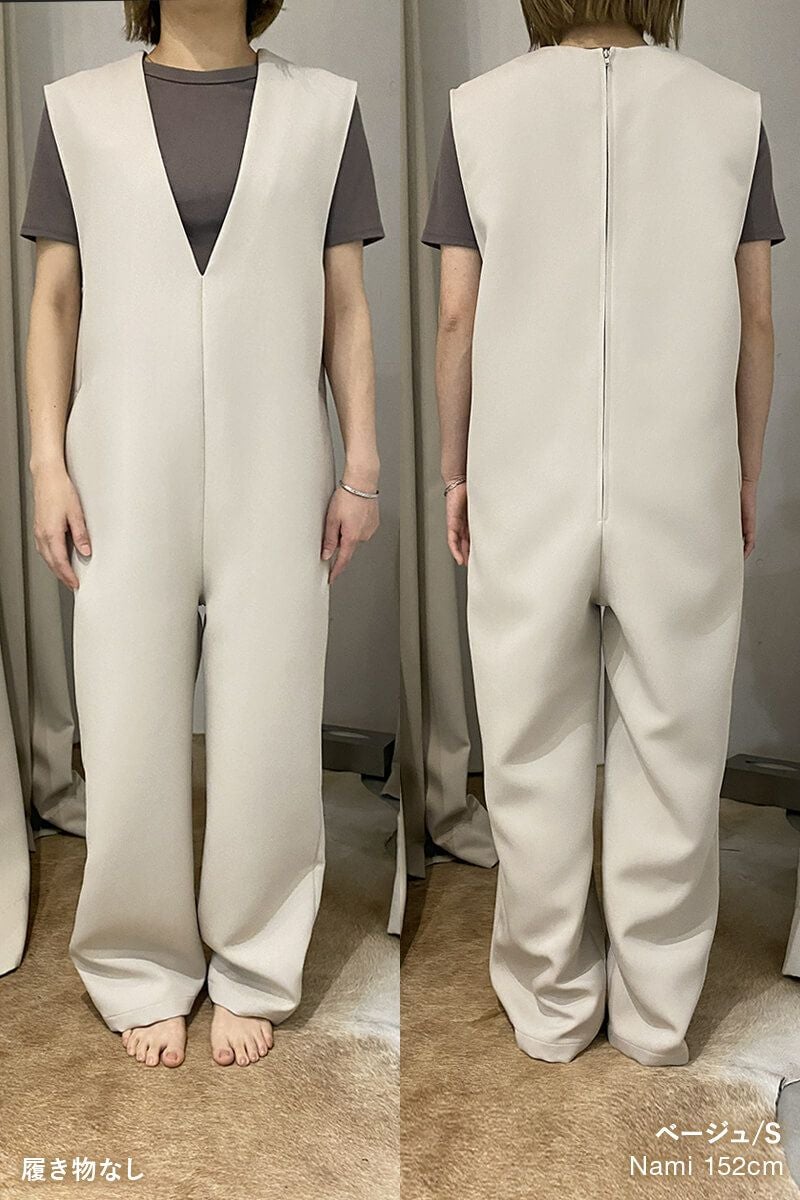 ナインアール,rrrrrrrrr,オールシーズンVネックオールインワン