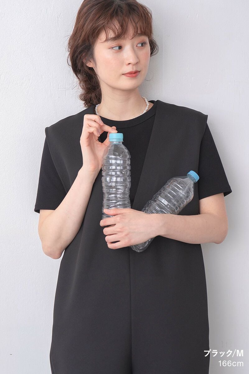 ナインアール,rrrrrrrrr,オールシーズンVネックオールインワン