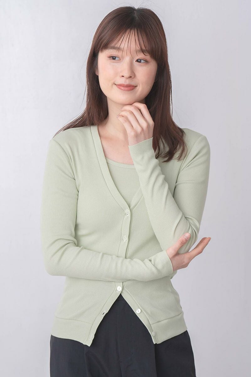 ナインアール,rrrrrrrrr,スーパーコットンカーディガン