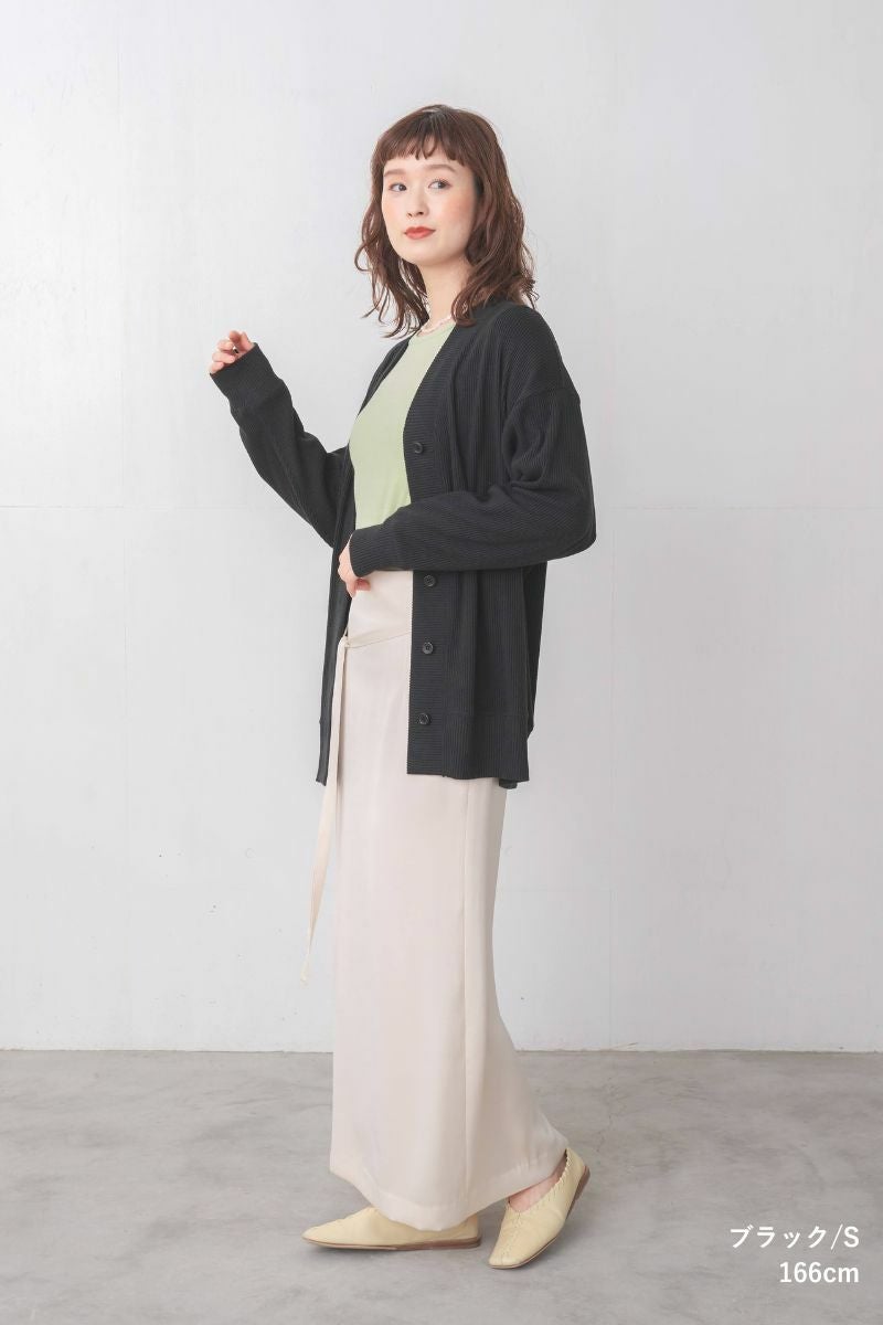 ナインアール,rrrrrrrrr,スローリビングロングカーディガン