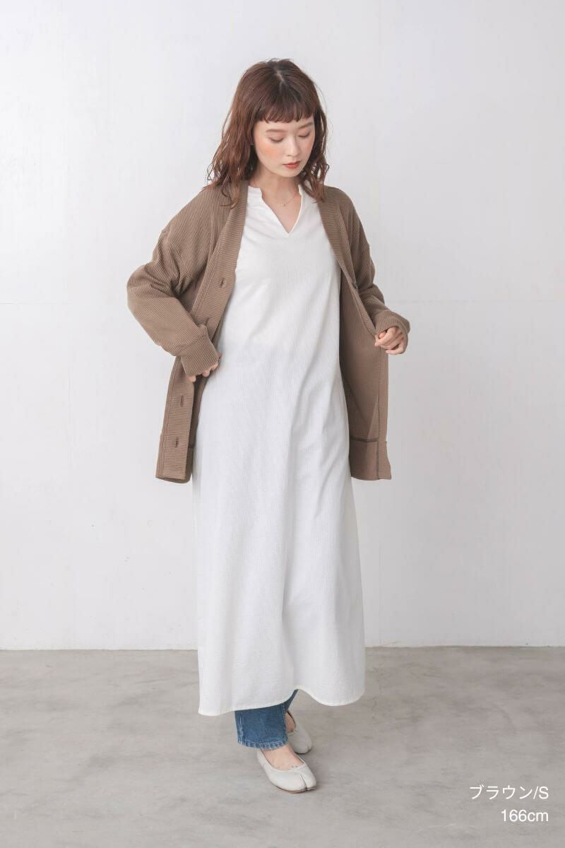 ナインアール,rrrrrrrrr,スローリビングロングカーディガン