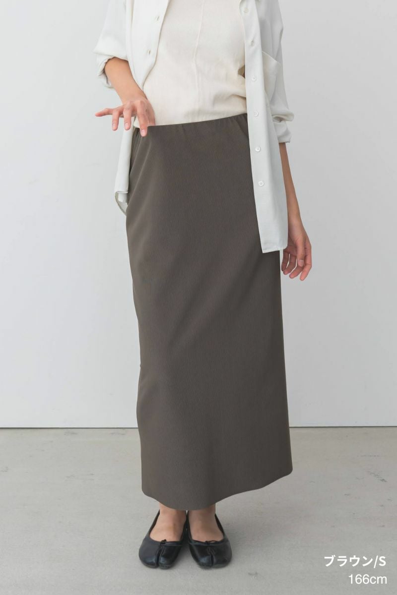 rrrrrrrrr,ナインアール,ノンストレスリブスカート