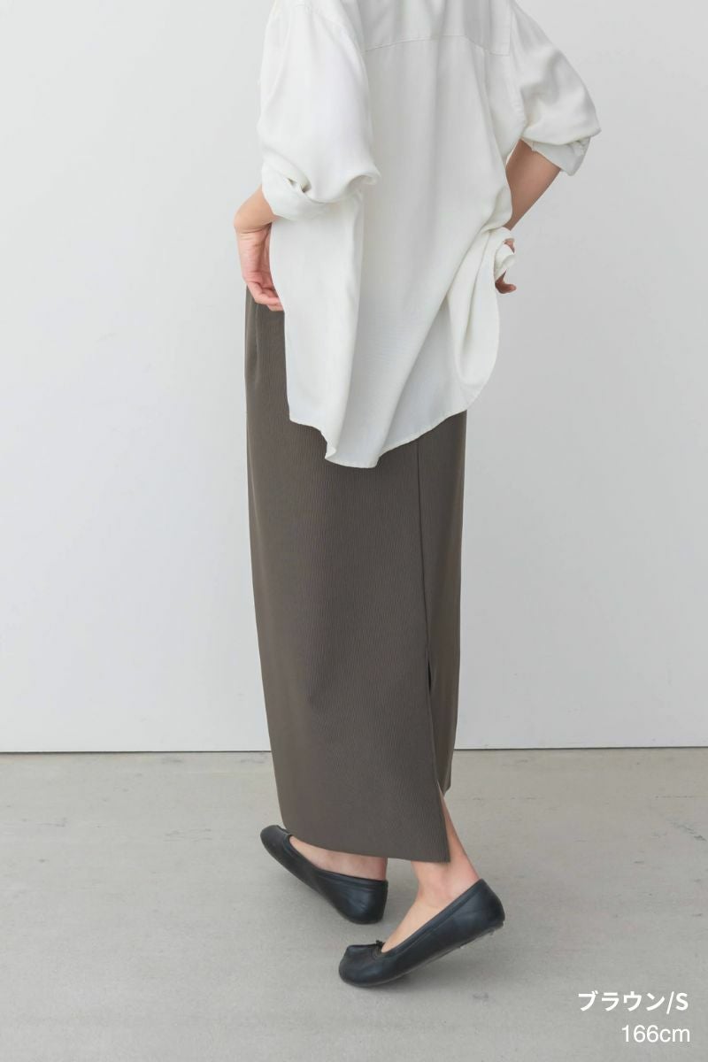 rrrrrrrrr,ナインアール,ノンストレスリブスカート