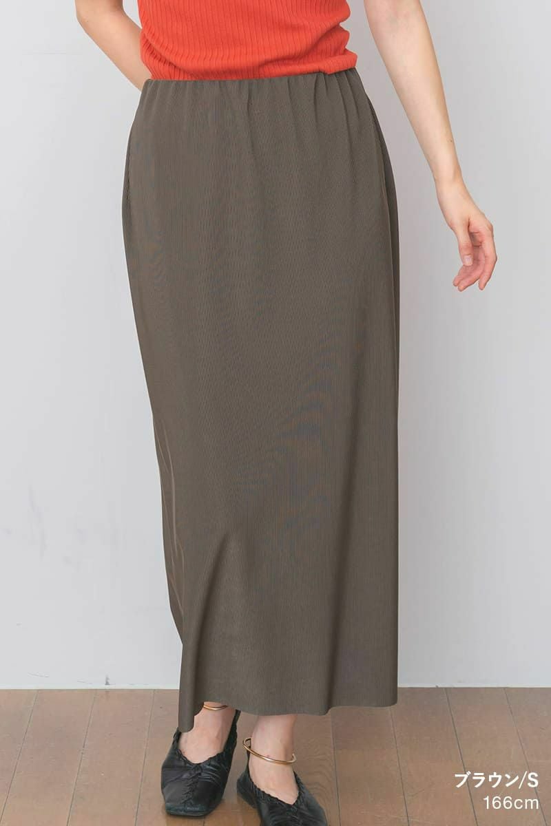 rrrrrrrrr,ナインアール,ノンストレスリブスカート