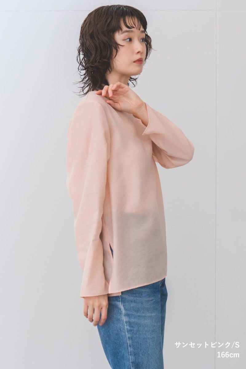 rrrrrrrrr,ナインアール,リトルシアーカラープルオーバー