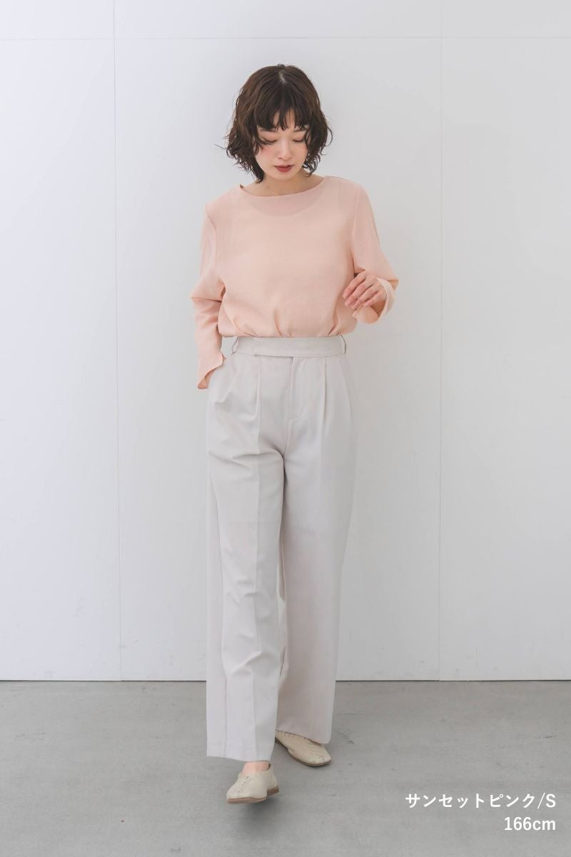 rrrrrrrrr,ナインアール,リトルシアーカラープルオーバー