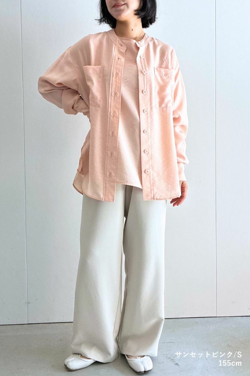 rrrrrrrrr,ナインアール,リトルシアーカラープルオーバー