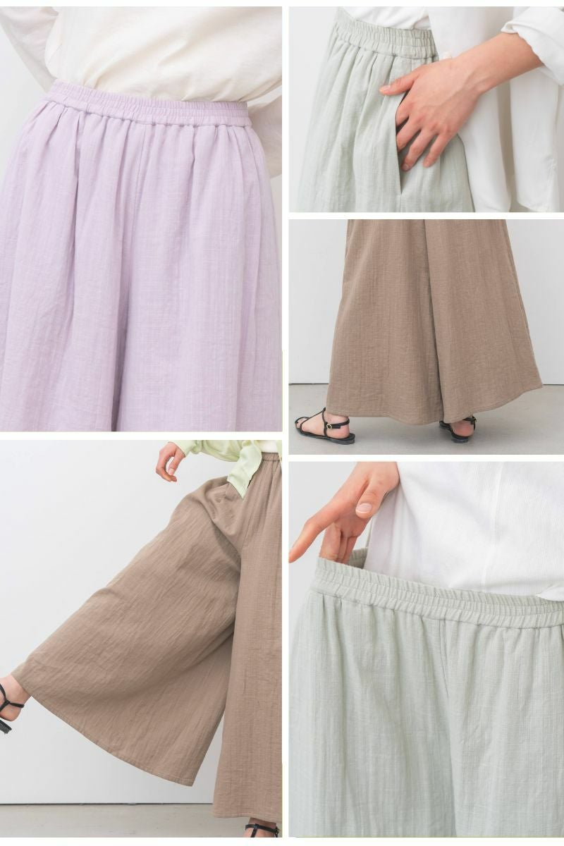 ナインアール,rrrrrrrrr,エアリータッチワイドパンツ