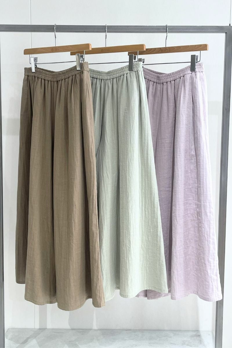 ナインアール,rrrrrrrrr,エアリータッチワイドパンツ