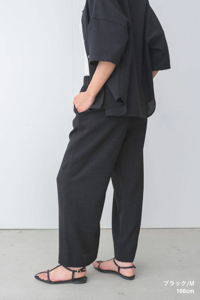 ナインアール,rrrrrrrrr,リネンライクパンツ,sumi,ミニマリスト