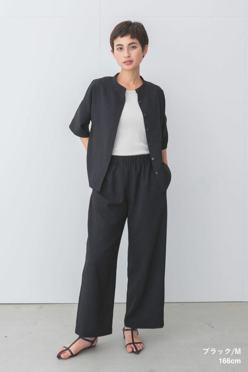 ナインアール,rrrrrrrrr,リネンライクパンツ,sumi,ミニマリスト