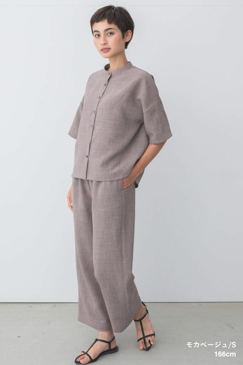 ナインアール,rrrrrrrrr,リネンライクパンツ,sumi,ミニマリスト