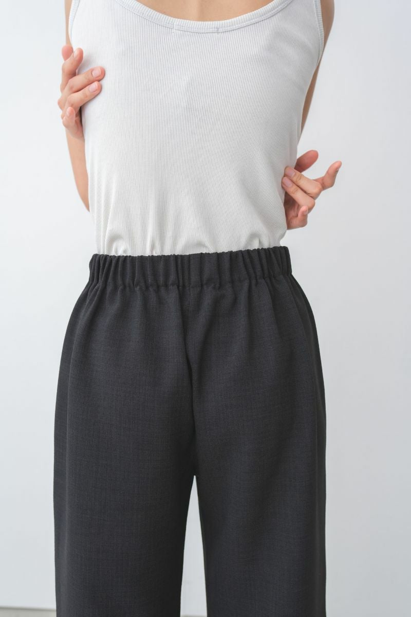 ナインアール,rrrrrrrrr,リネンライクパンツ,sumi,ミニマリスト