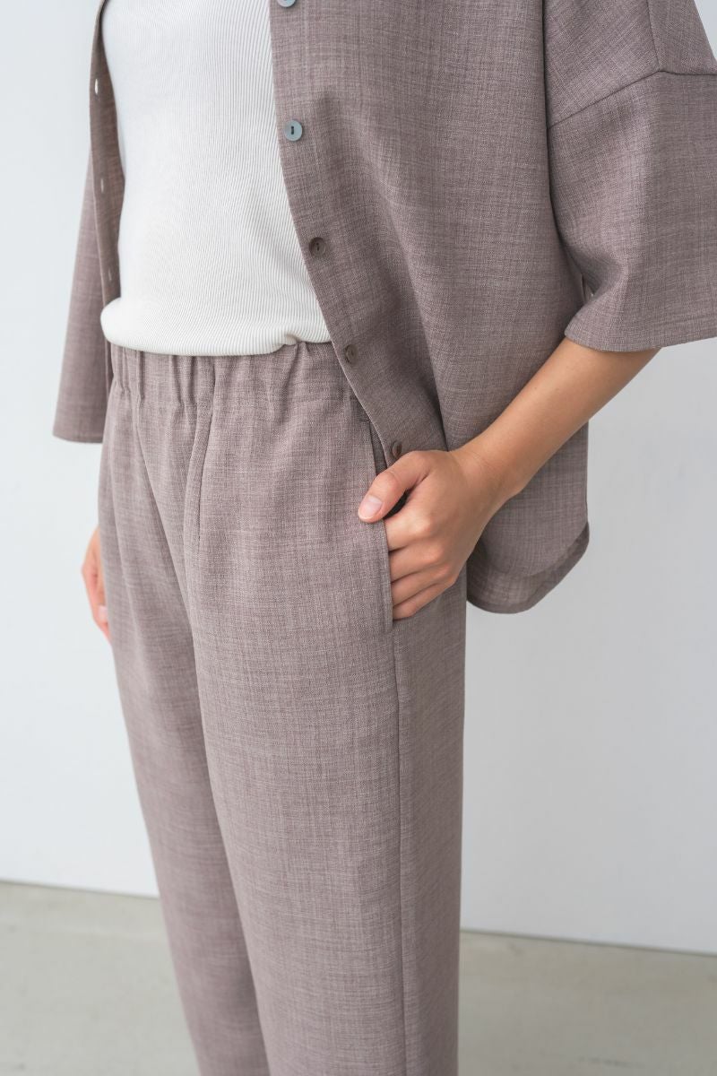 ナインアール,rrrrrrrrr,リネンライクパンツ,sumi,ミニマリスト