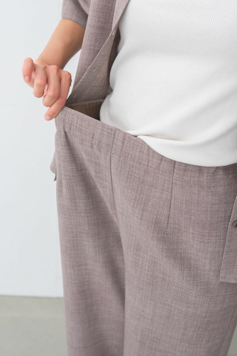 ナインアール,rrrrrrrrr,リネンライクパンツ,sumi,ミニマリスト