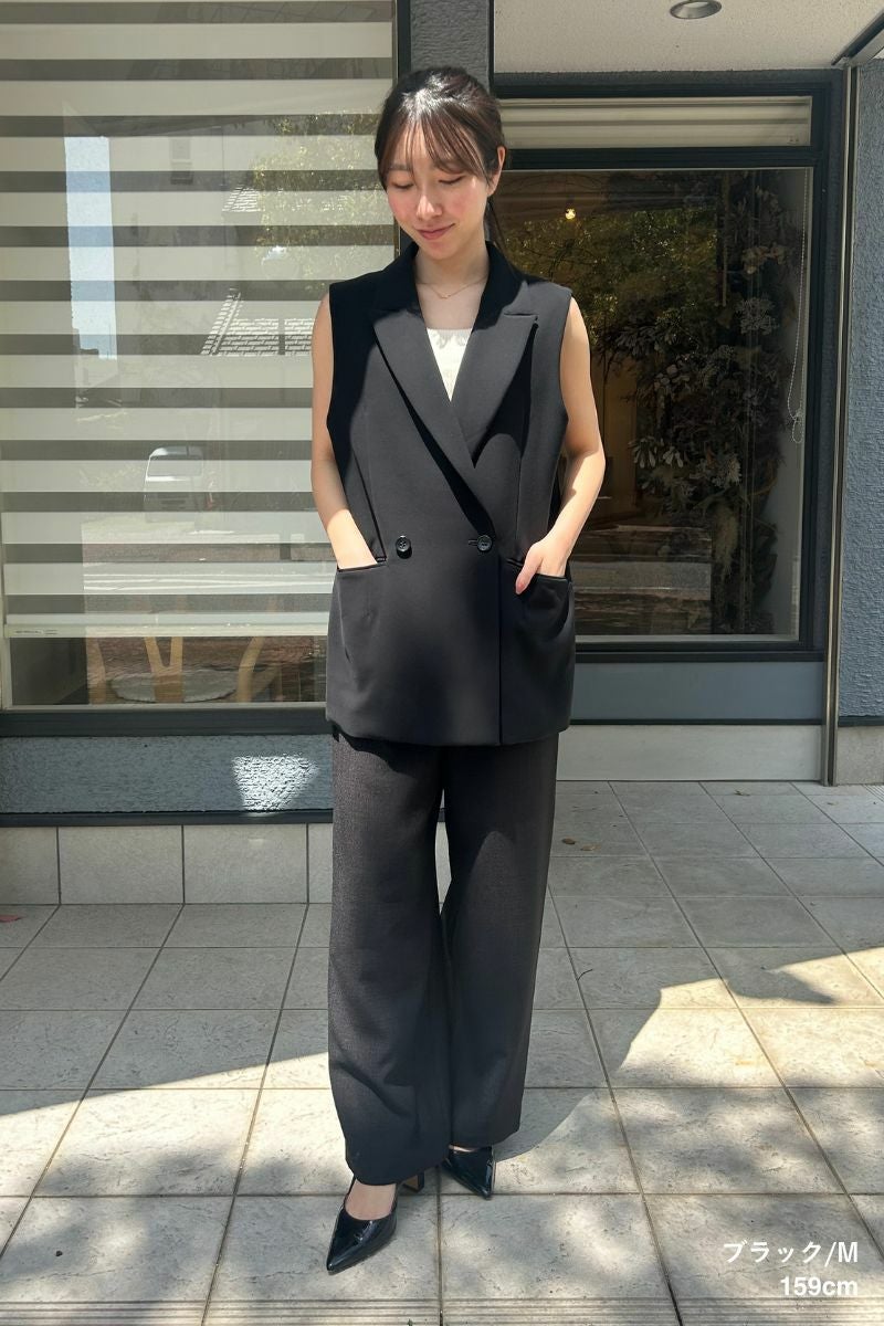 ナインアール,rrrrrrrrr,リネンライクパンツ,sumi,ミニマリスト