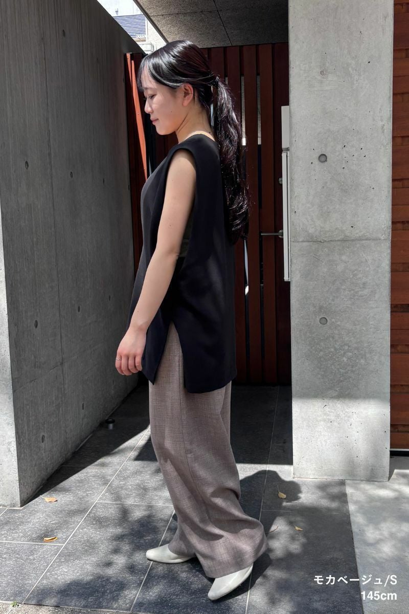 ナインアール,rrrrrrrrr,リネンライクパンツ,sumi,ミニマリスト