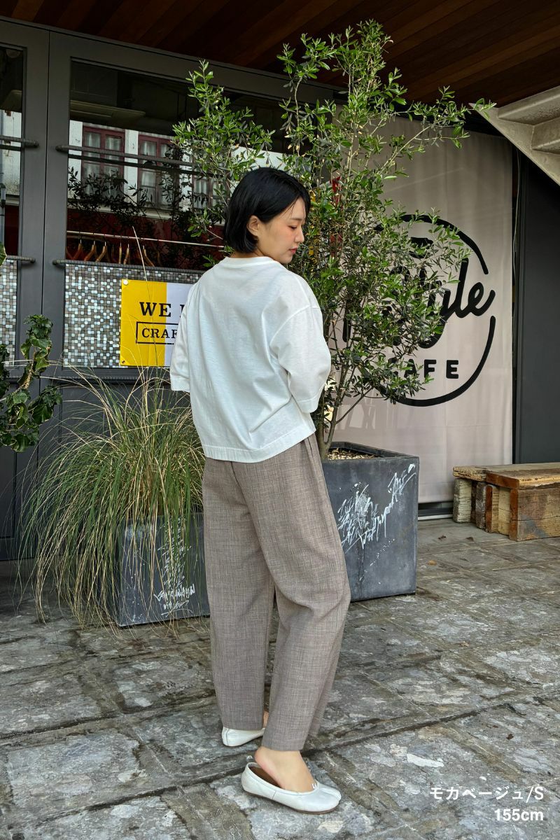 ナインアール,rrrrrrrrr,リネンライクシャツ,sumi,ミニマリスト