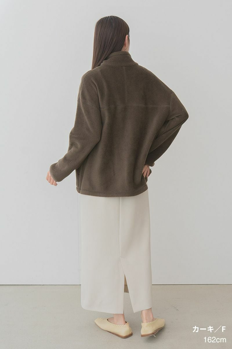 ライトエコフリースハーフジップ
