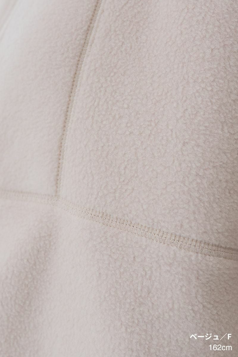 ライトエコフリースハーフジップ